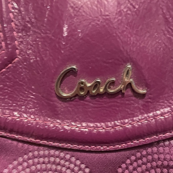 Coach Rich Purple Shoulder Bag - Picture 5 of 9
